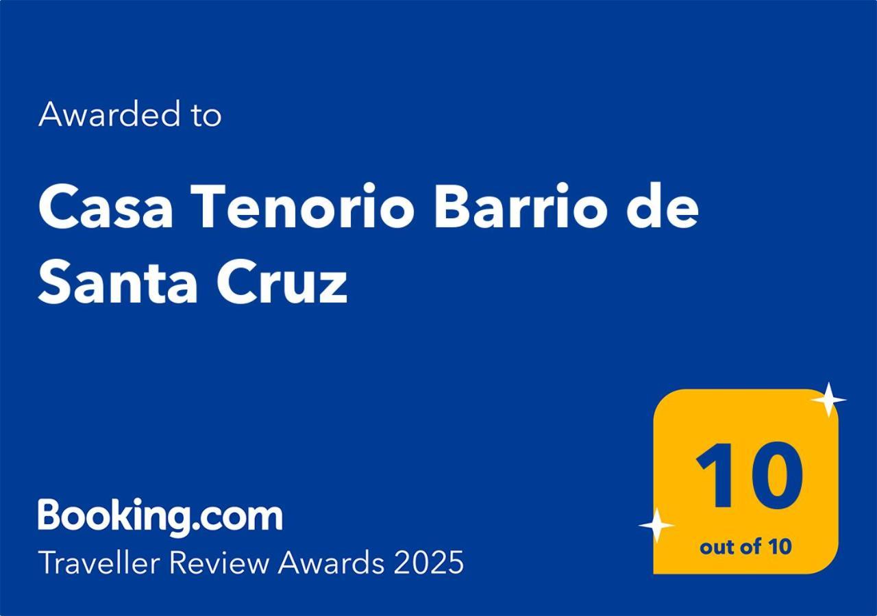 Casa Tenorio Barrio De Santa Cruz Sewilla Zewnętrze zdjęcie